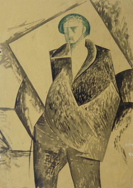 Самохвалов А.Н. Мужской портрет. 1920-е Самохвалов А.Н. Мужской портрет. 1920-е